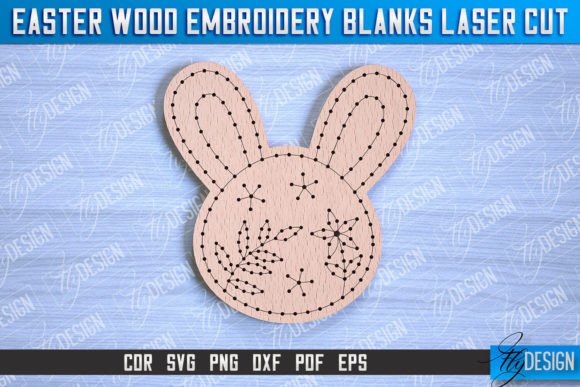 Easter Wood Embroidery Blanks Laser Cut Review
