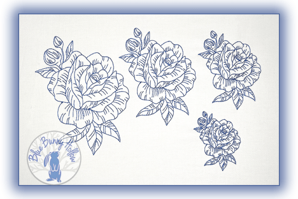 Flower Blue: A Line Art Review for Craft Fair Success