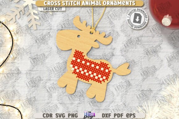 Review: Christmas Cross Stitch Ornament CNC for Holiday Sales