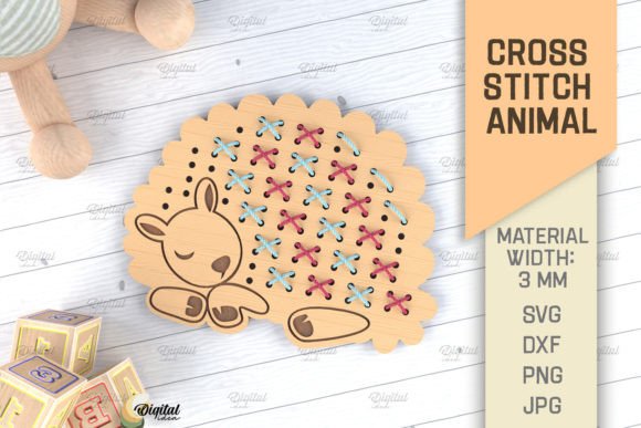Review: Cross Stitch Animals LaserCut Sheep SVG