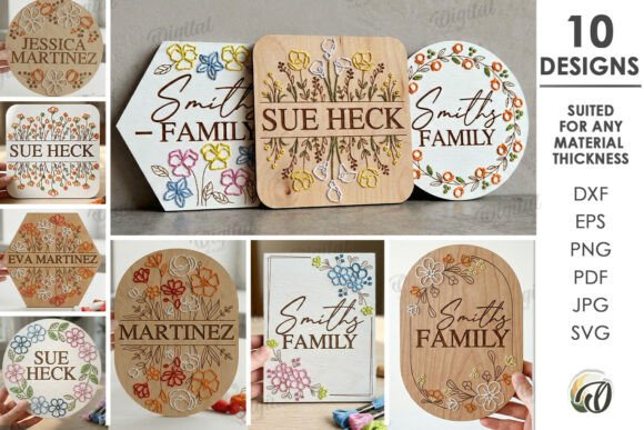 Review: Floral Embroidery Blanks Bundle Laser