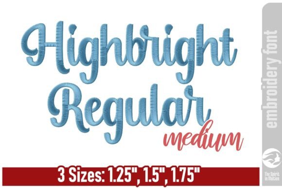 Review: Highbright Script Embroidery Font - M
