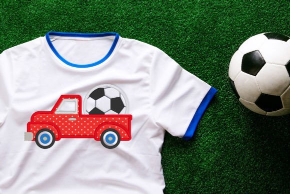 Review: Vintage Truck with Soccer Ball Applique