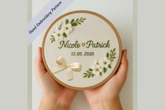 Review: Wedding Floral Embroidery Pattern 11 for Business