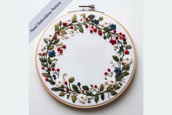 Reviewing the Hand Embroidery Floral Wedding Wreath