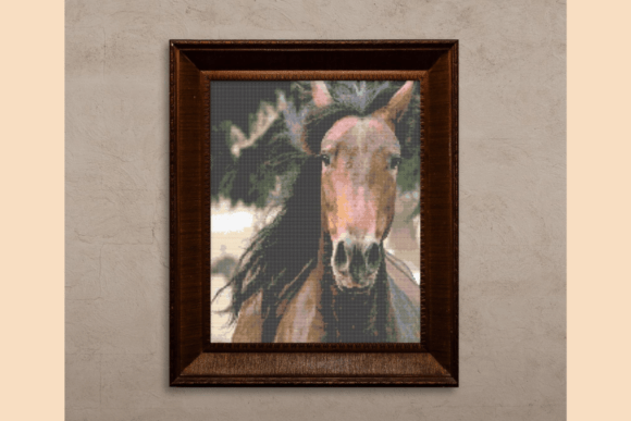 Reviewing the Horse Cross-Stitch Pattern for Merch
