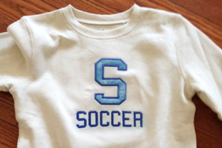 S for Soccer Applique: A Designer’s Review
