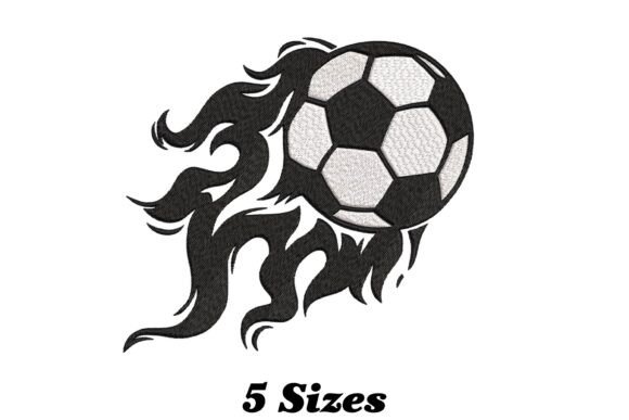 Soccer Ball on Fire: A Seasonal Embroidery Review