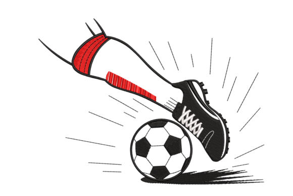 Soccer Kick Action: A Holiday Embroidery Review