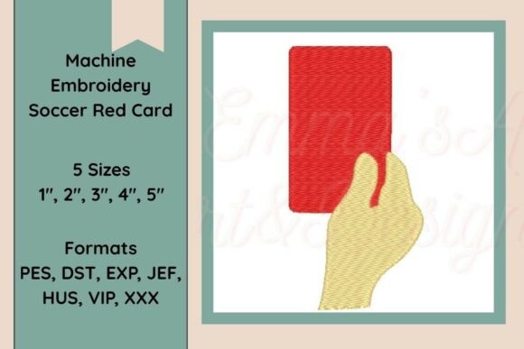 Soccer Red Card Embroidery: A Designer’s Holiday Review